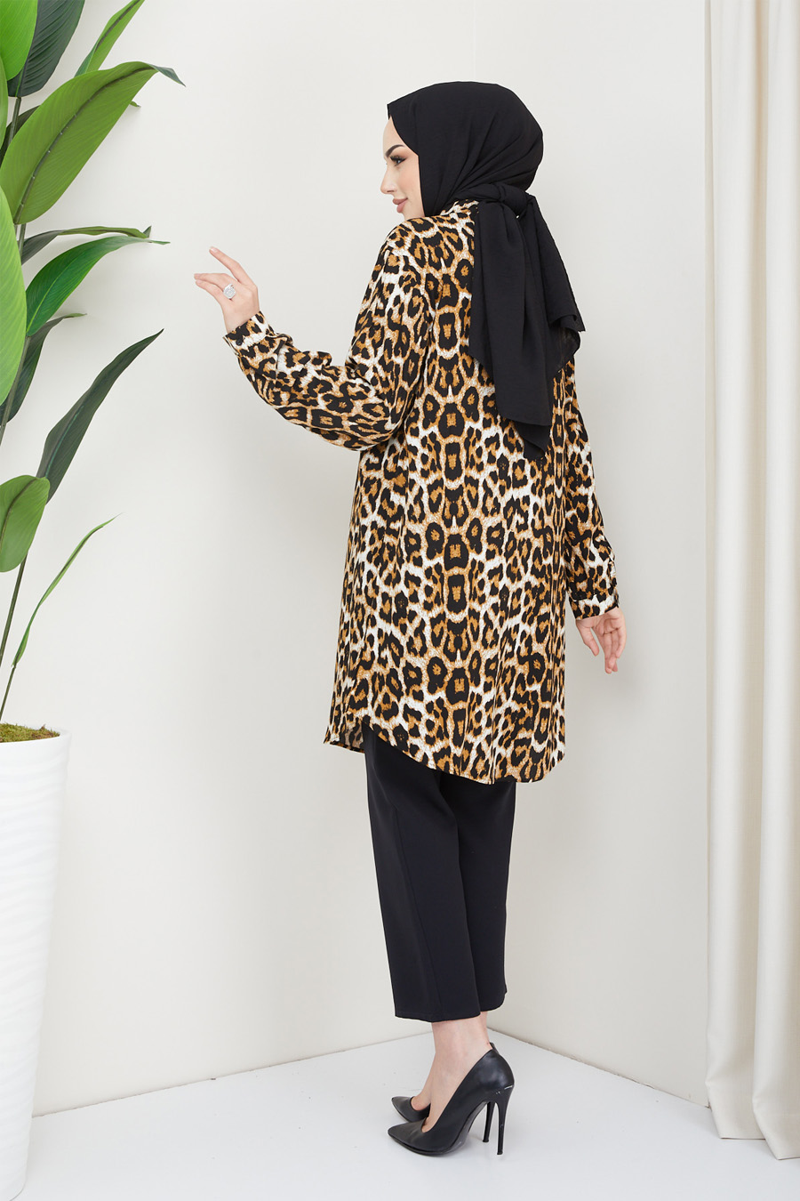 LEOPAR DESENLİ TUNİK LEOPAR DESENLİ TUNİK