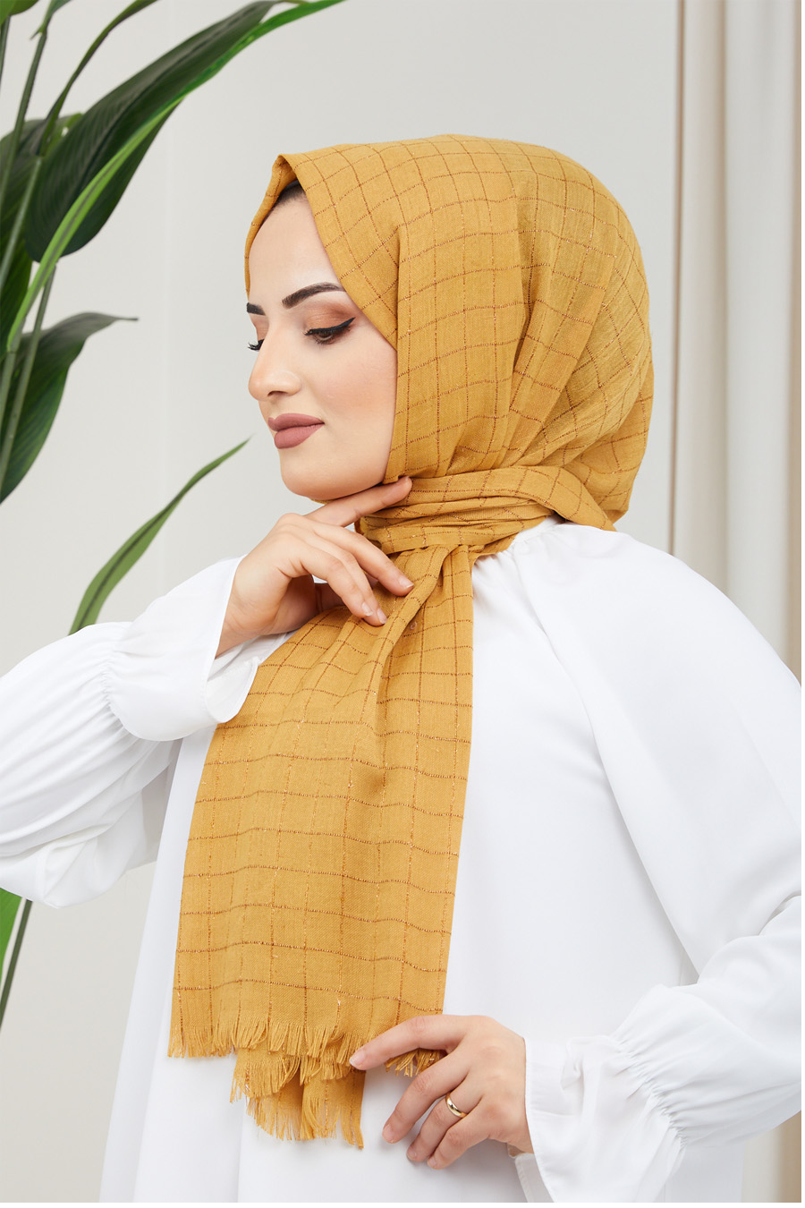  Shawl - MUSTARD