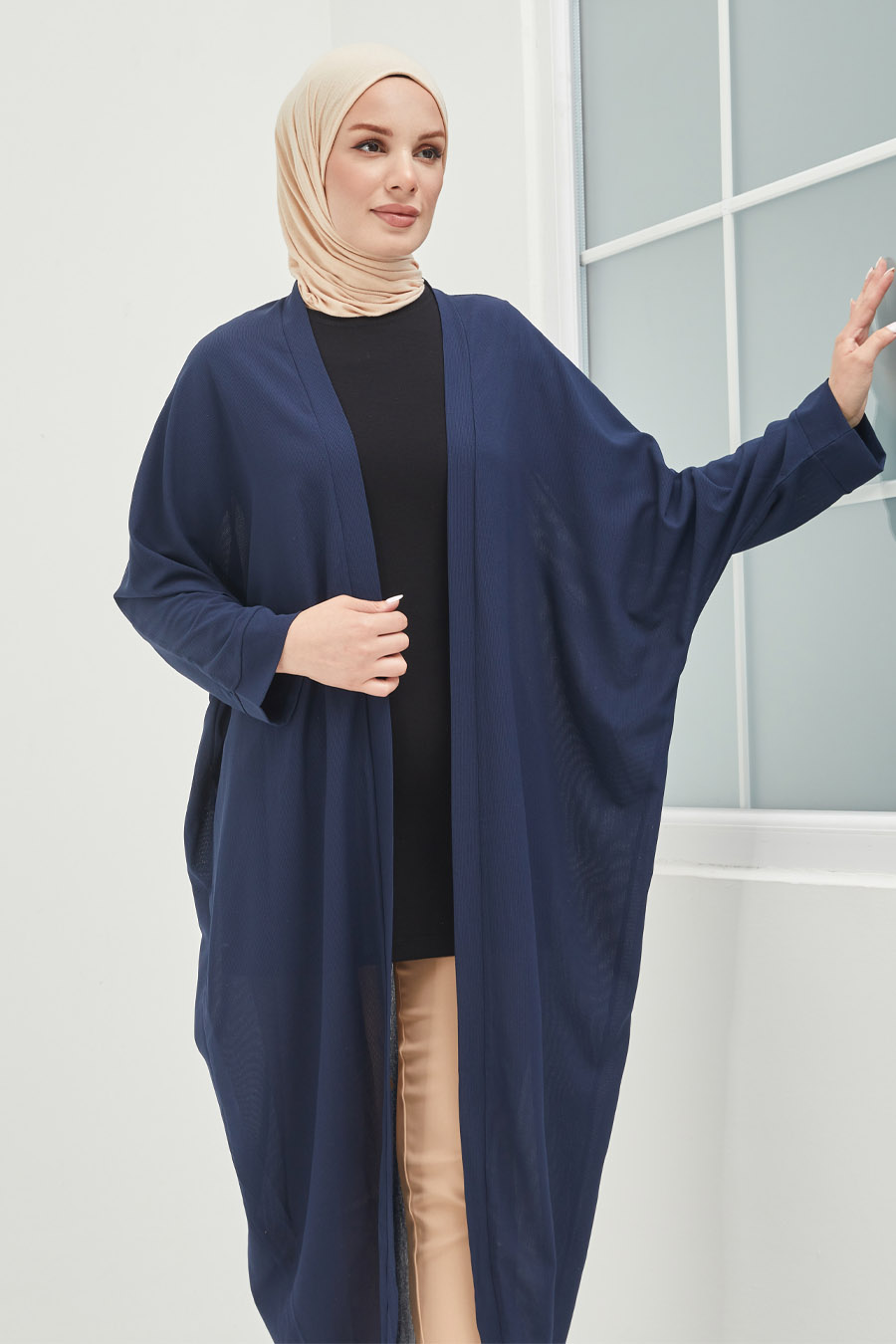 Tesettür Abaya - Lacivert