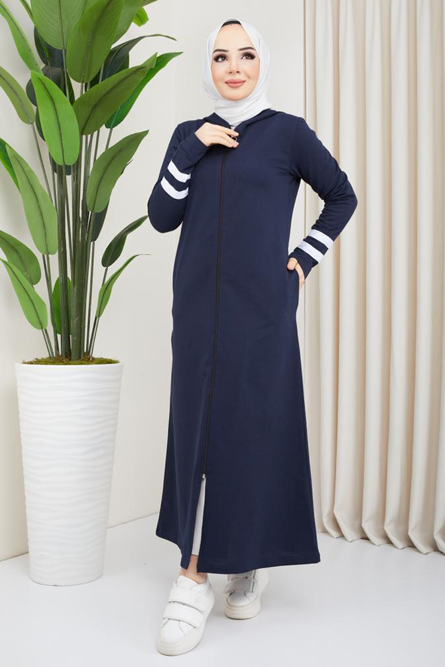 Coat - Navy Blue