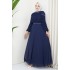 Evenıng Dress - NAVY BLUE 