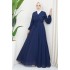 Evenıng Dress - NAVY BLUE 