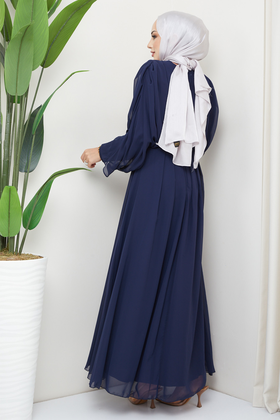 Evenıng Dress - NAVY BLUE 