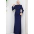 Evenıng Dress -  NAVY BLUE 