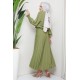 Tunic and Skirt Suit - OIL GREEN 