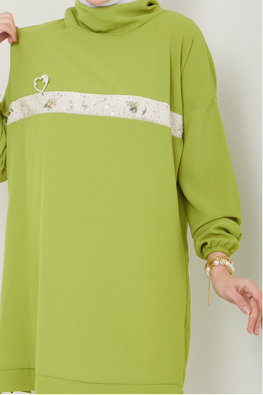 Tunic - OIL GREEN 