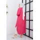 Asimetrik Kesim Tunik - Pembe