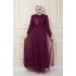 Evenıng Dress - Plum