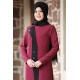 Tunic and Pant Suit - Plum