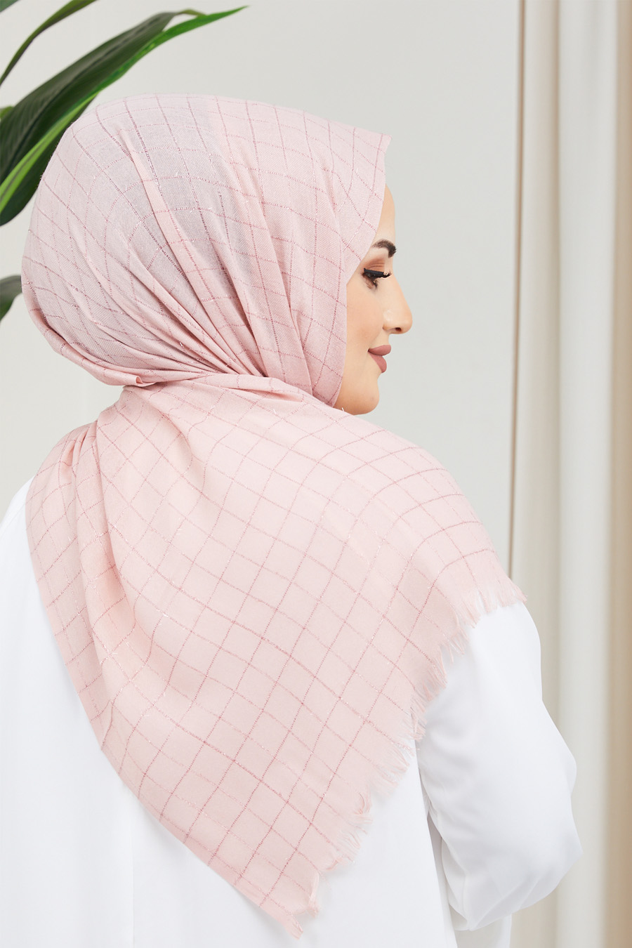  Shawl - POWDER PINK