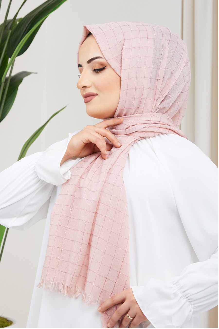  Shawl - POWDER PINK