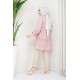 Tunic and Pant Suit - Powder Pink