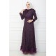 EVENING DRESS- PURPLE 