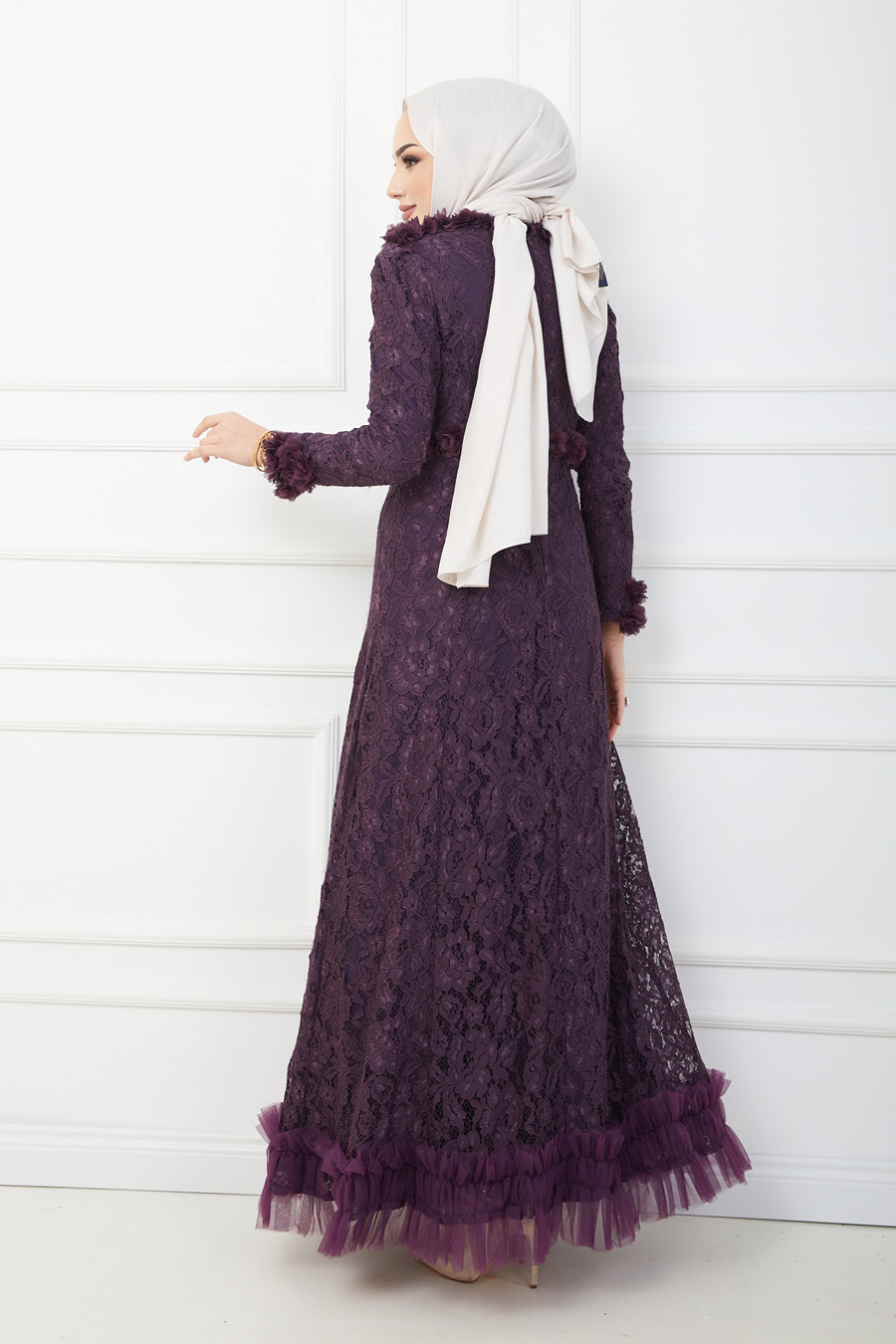 EVENING DRESS- PURPLE 