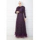 EVENING DRESS- PURPLE 