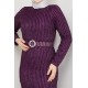Evenıng Dress - Purple