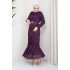 Evenıng Dress - Purple