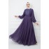 Evenıng Dress - PURPLE