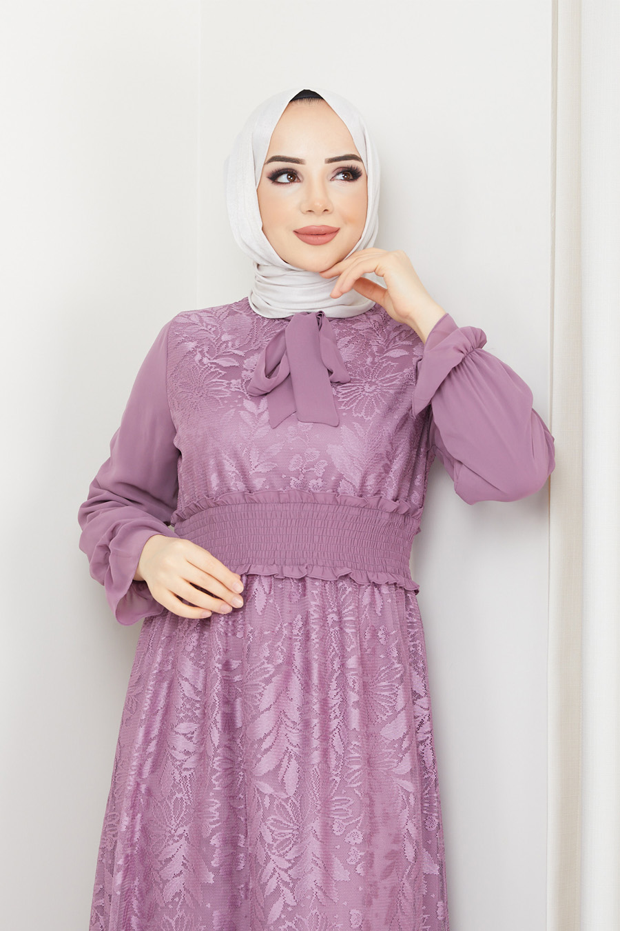 Evenıng Dress - Rose Color