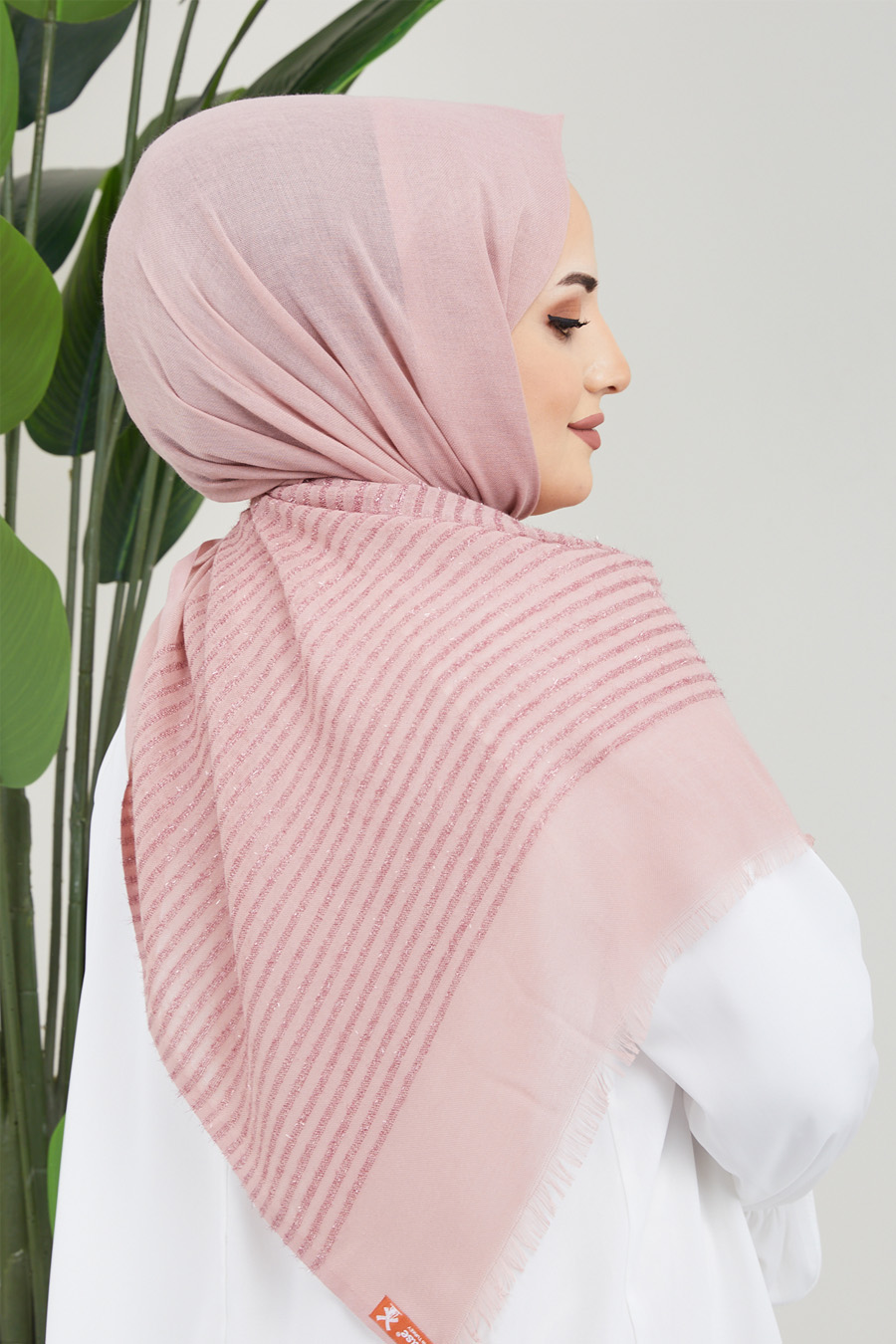  Shawl - ROSE COLOR 