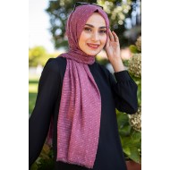 Crepe Shawl - Purple Shawl