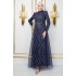 Evenıng Dress - NAVY BLUE 