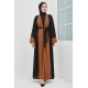 Tesettür Abaya - Taba Tesettür Abaya - Taba