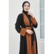 Tesettür Abaya - Taba