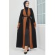 Tesettür Abaya - Taba