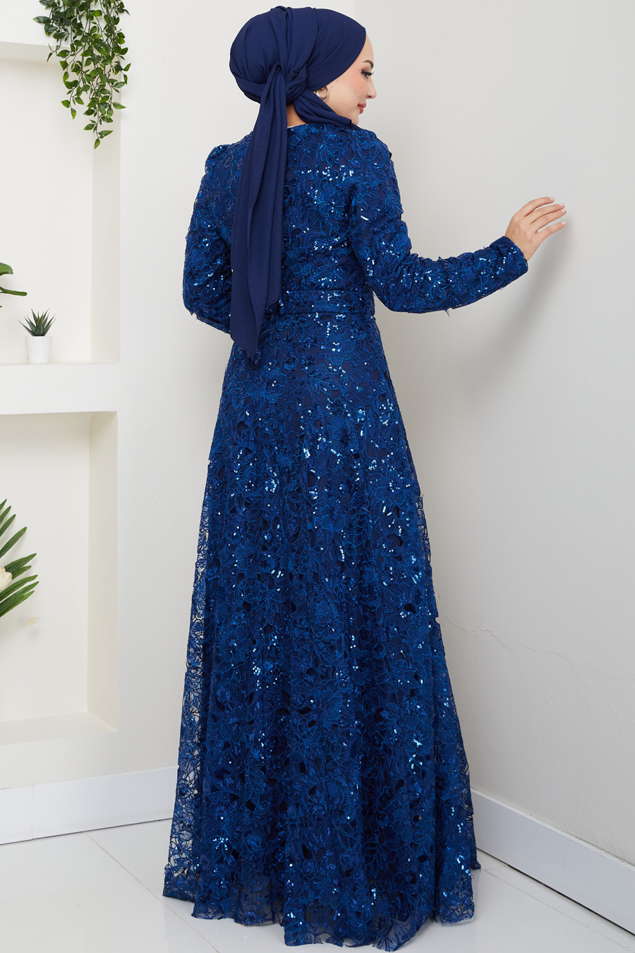 Evenıng Dress - NAVY BLUE 