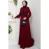 Dress - Claret Red 