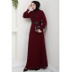 Dress - Claret Red