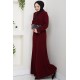 Dress - Claret Red