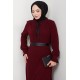 Dress - Claret Red