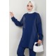 Pantolon Tunik İkili Tesettür Takım - İNDİGO Pantolon Tunik İkili Tesettür Takım - İNDİGO
