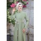 Selma Sarı - Bahar Elbise - Yeşil