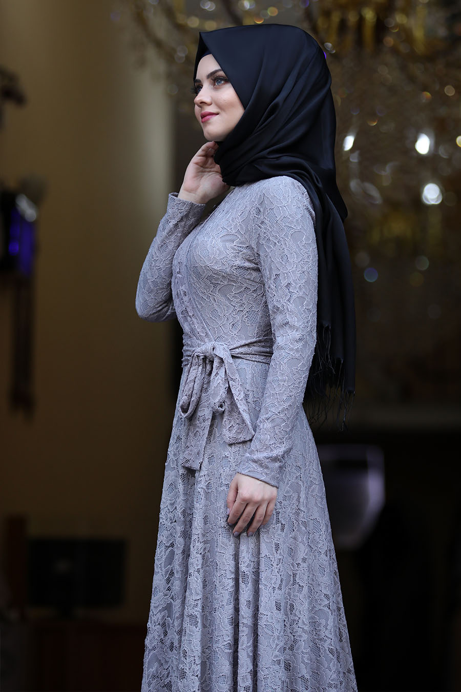 Ahunisa - Nisa Abiye - Gri