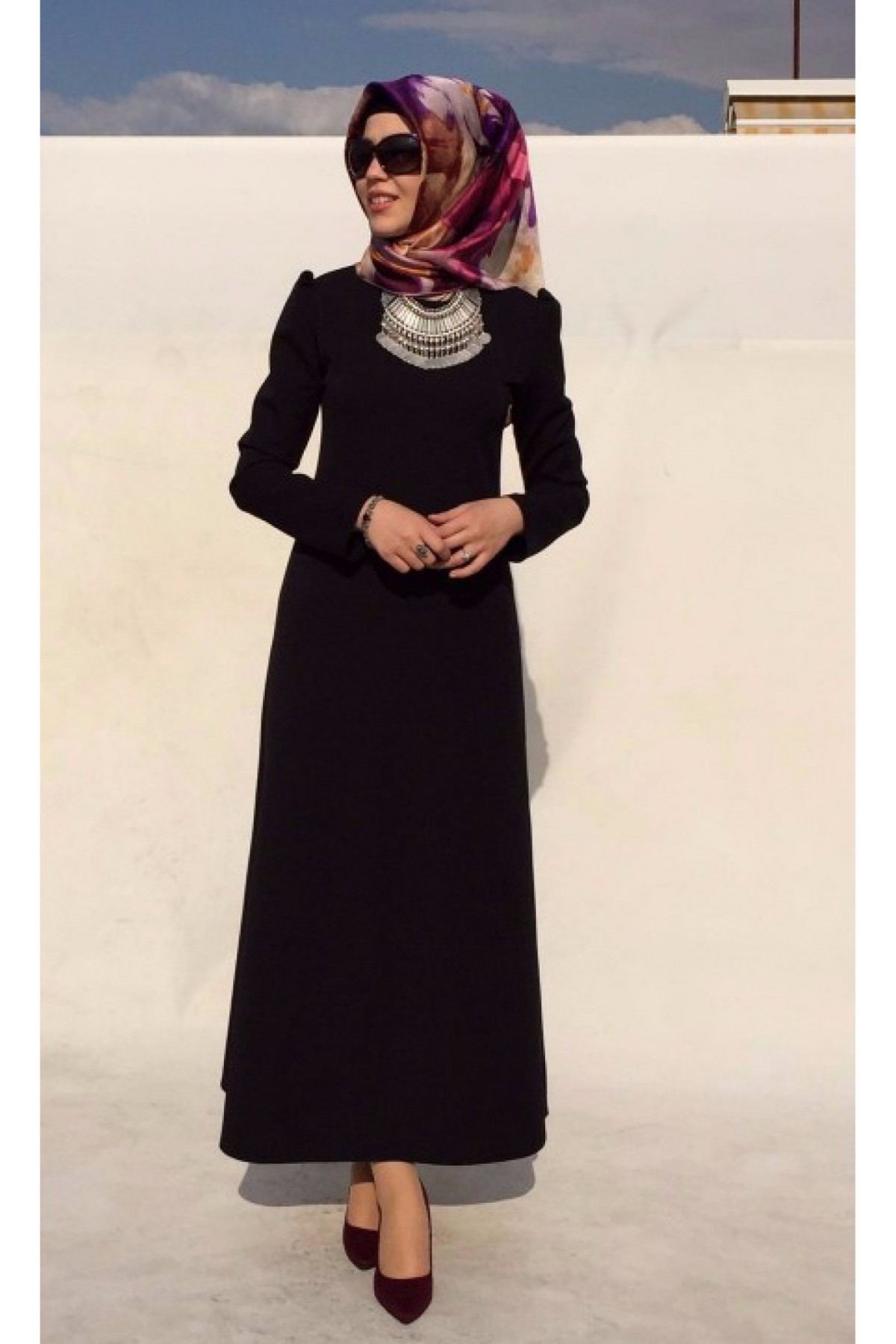 Rabia Şamlı - Elit Elbise - Siyah
