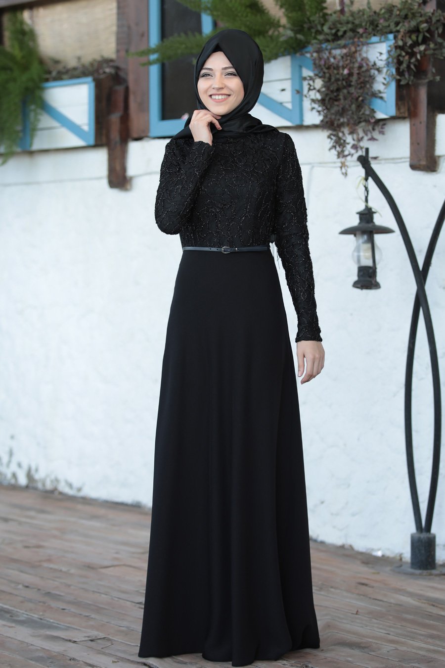 Al-Marah - Damla Elbise - Siyah