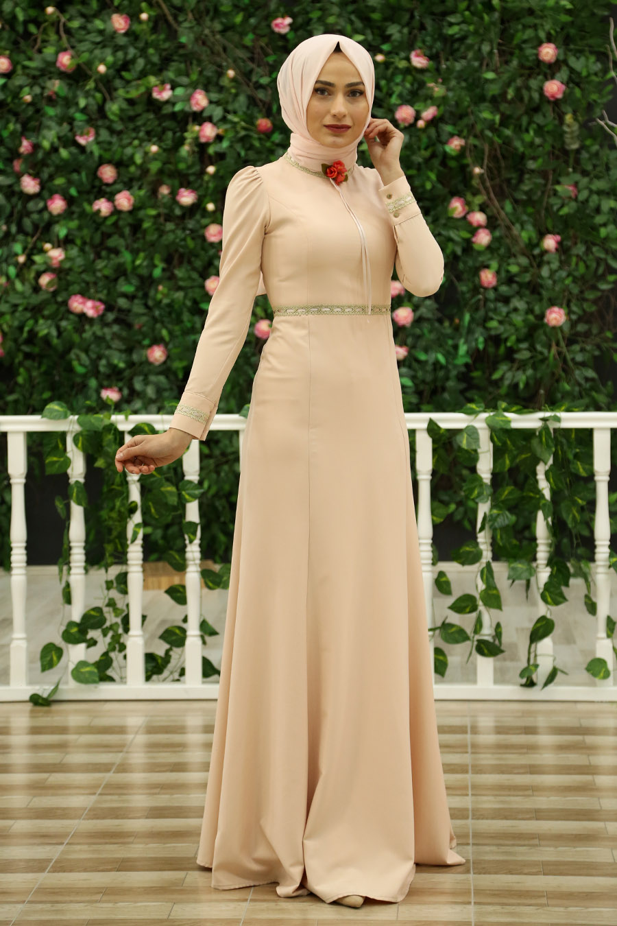 Evening Dress - Powder Pink