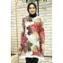 Flower Patterned Tunic - Red