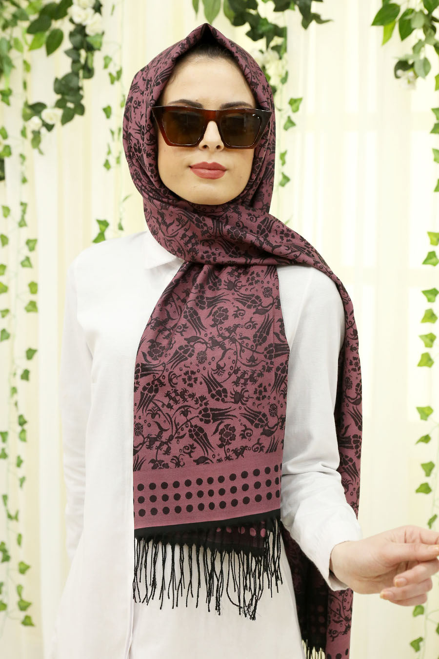 Desenli Şal
