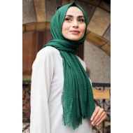 Crepe Shawl - Green