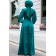 Tesettür Abiye Elbise - Yeşil
