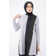 Tunic and Pant Suit - Grey