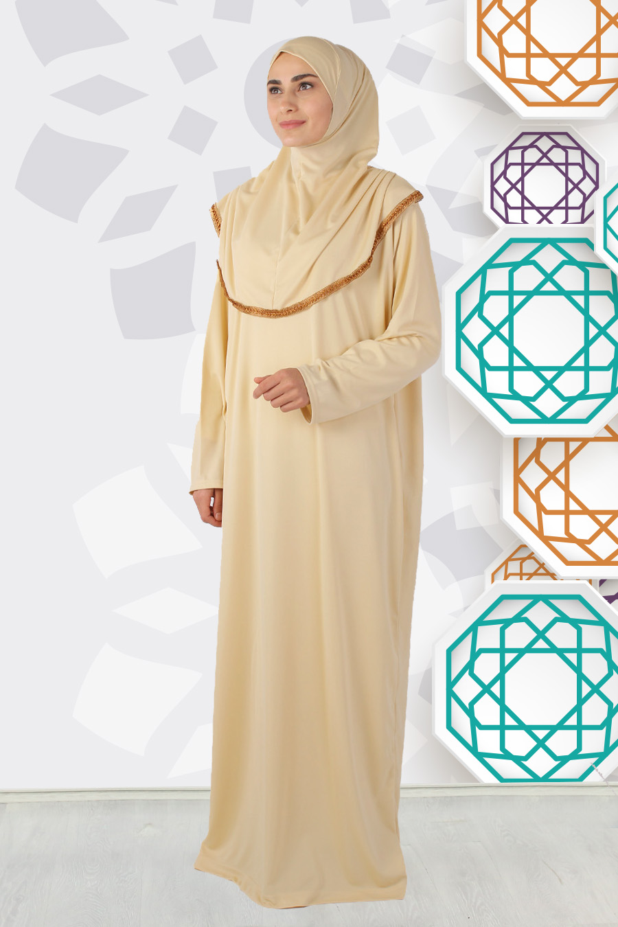 Prayer Dress - Cream Color
