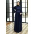 Shining Evening Dress - Navy Blue