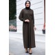 KHAKI COLOR ABAYA 