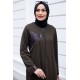 KHAKI COLOR ABAYA 