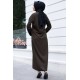 KHAKI COLOR ABAYA 